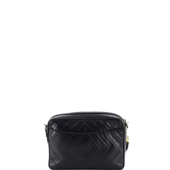 Chanel Vintage Diamond Cc Camera Bag #205080C41B - Picture 4 of 9